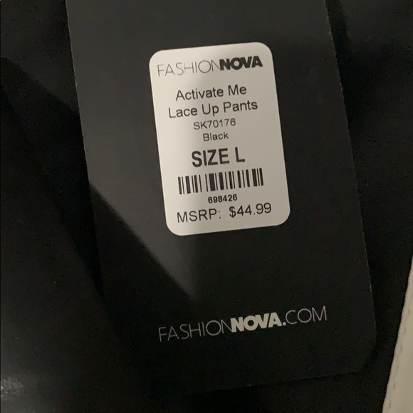 Leather like leggings - Picture 3 of 3